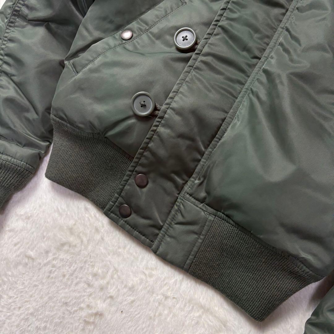 美品 avirex N-2B 短丈 フライトジャケット ファー 取り外し可能