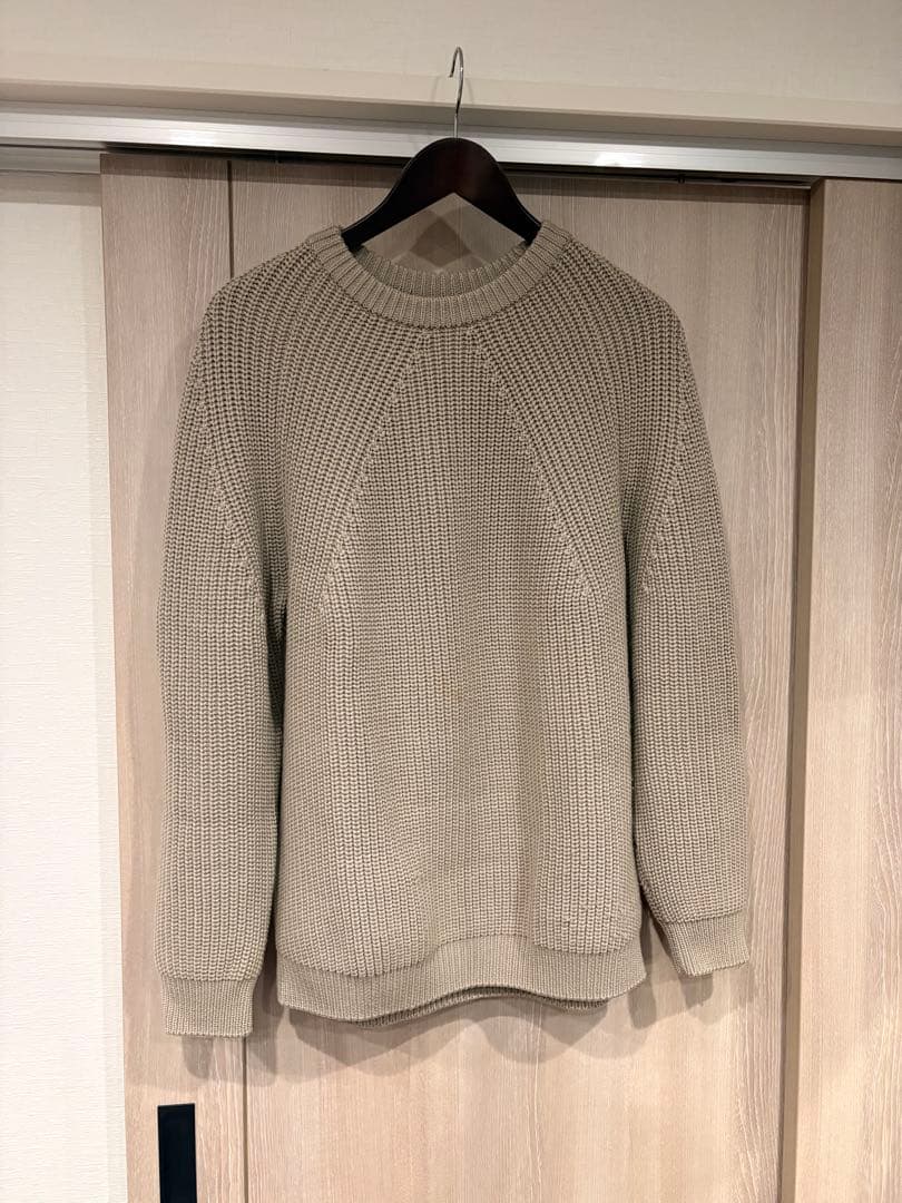 バトナー　シグネチャーニット　ウール