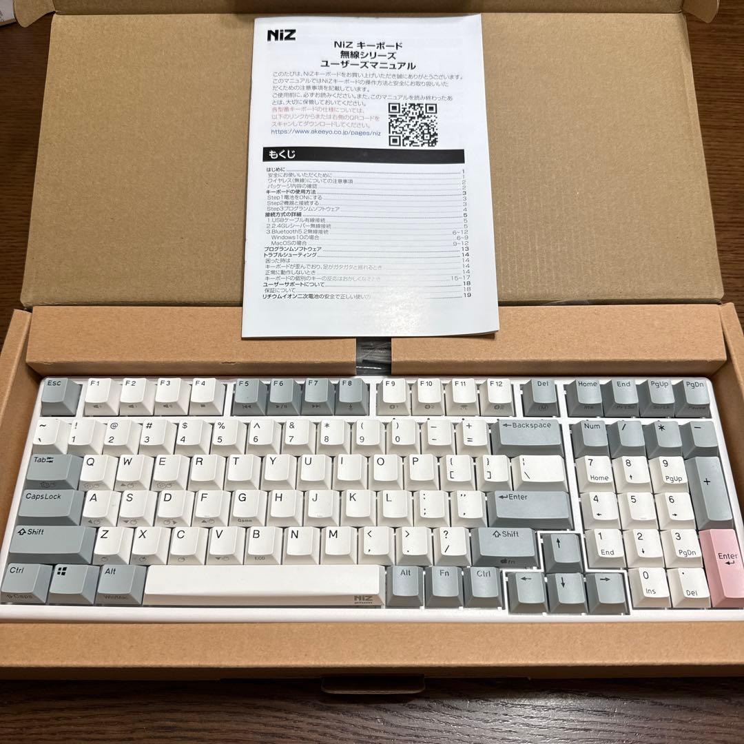 【値下げ中】NIZ キーボード X99 pro本体