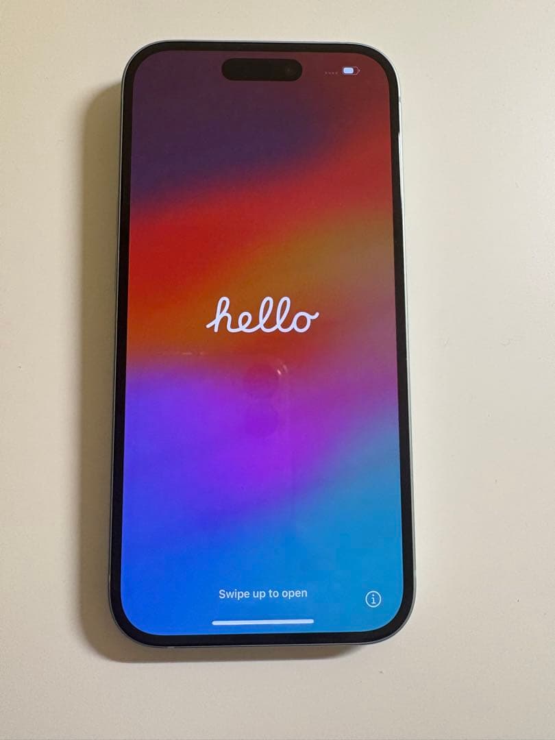 iPhone 15 グリーン 128GB SIMフリー 最大容量90% 純正箱付