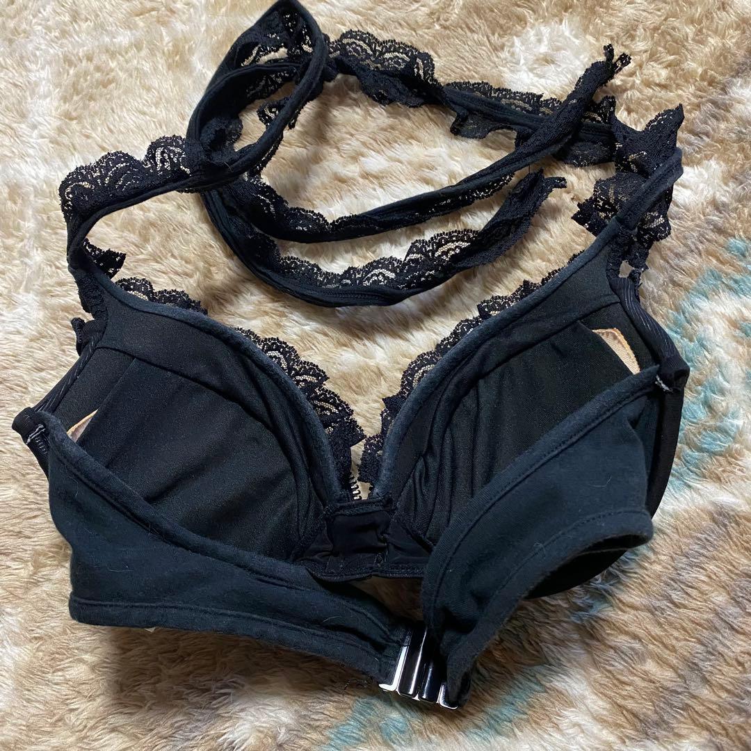 正規品 d.i.a 見せブラ ブラトップ 黒 平成ギャル