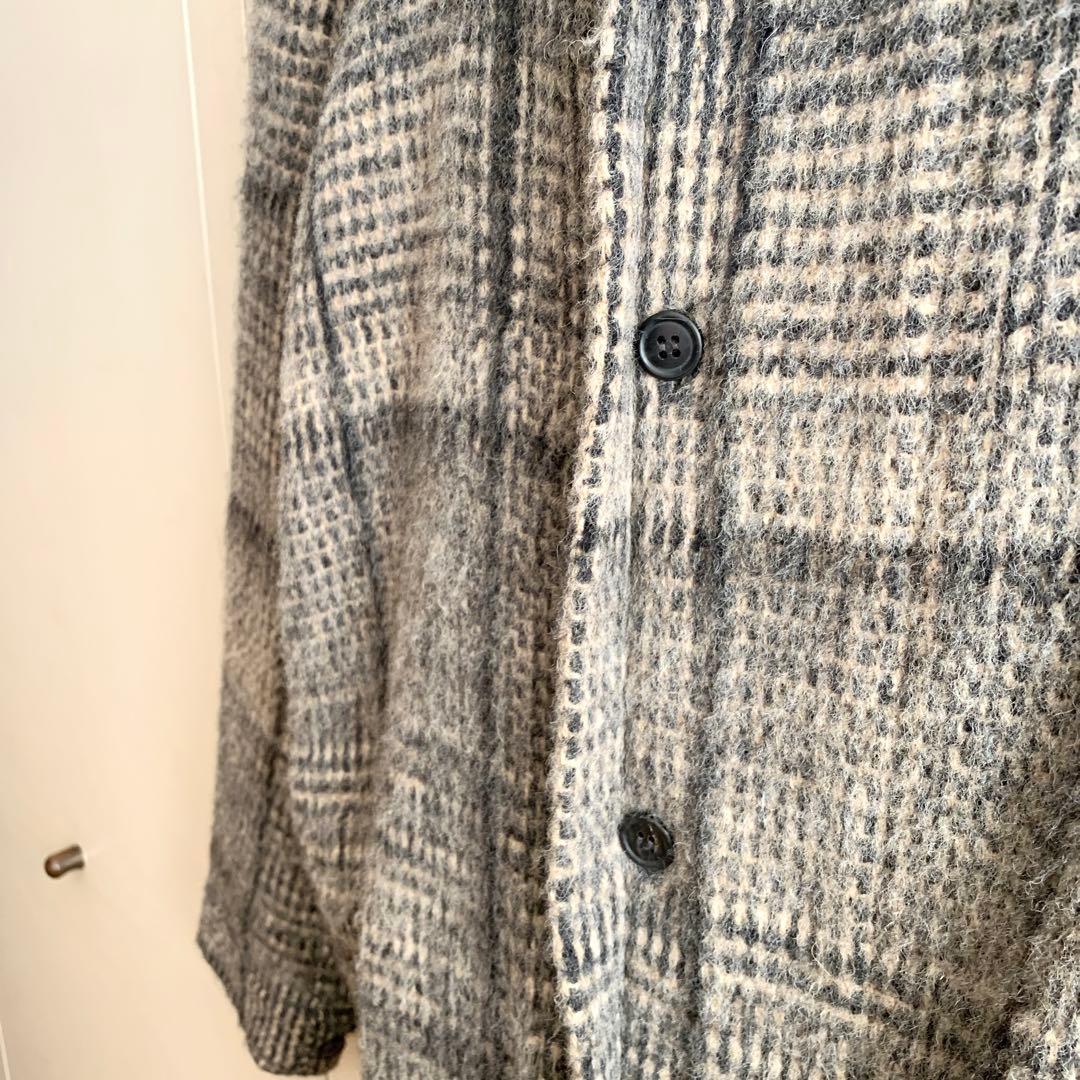 @様 STEPHAN SCHNEIDER モヘア混 ウール フーディーコート