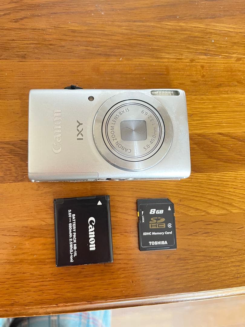 【確認済】Canon IXY 110F デジタルカメラ 動作品