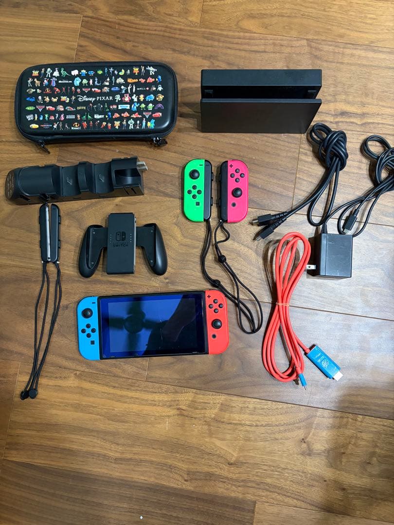 Switch 本体 + Joy-Con + 付属品+充電器+テレビ出力線
