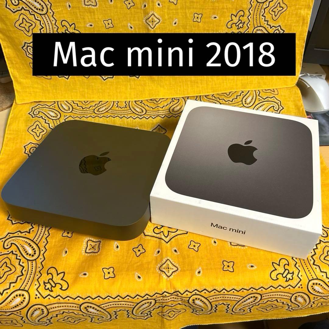 Macデスクトップ macmini 2018 i5 3GHz 512GB 8GB