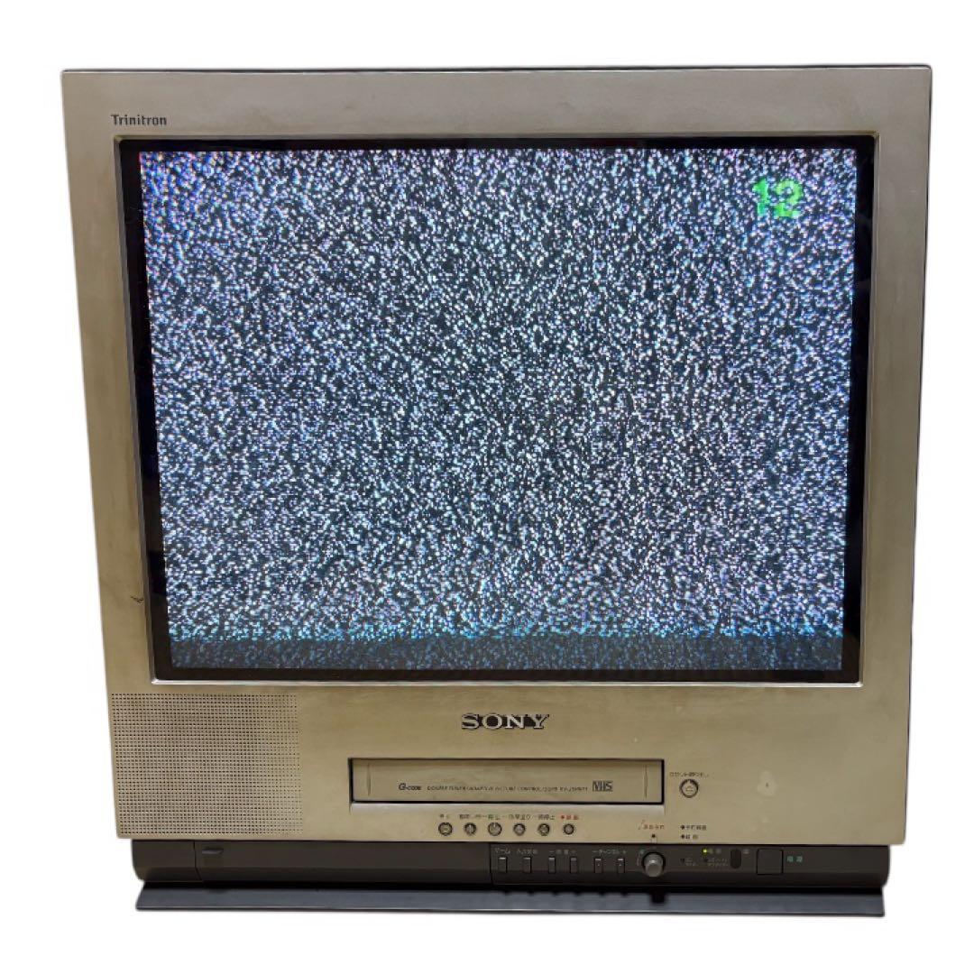 トリニトロン　SONY KV-21MVT1 ブラウン管テレビ テレビデオ