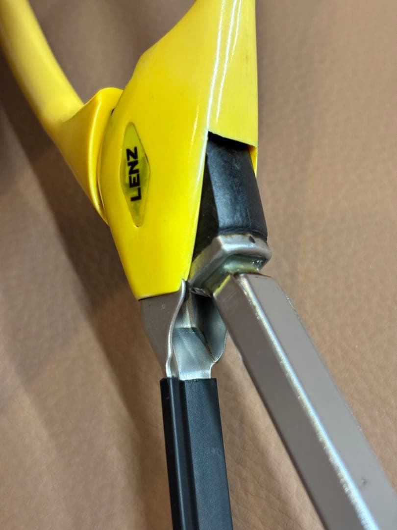 超美品　LENZ 【D-10】レンツデジタルアイロン 5角 10㎜　理容アイロン