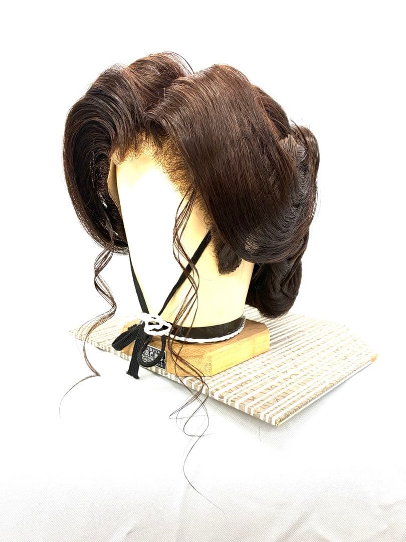 辰巳7号サイズ.洋髪、中古舞踊かつら、日本髪かつら、大衆演劇かつら、簪無し