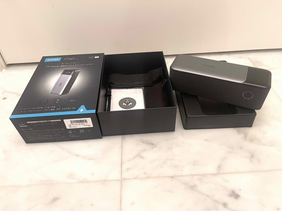 【開封済使用品】Anker 737 Power Bank その３