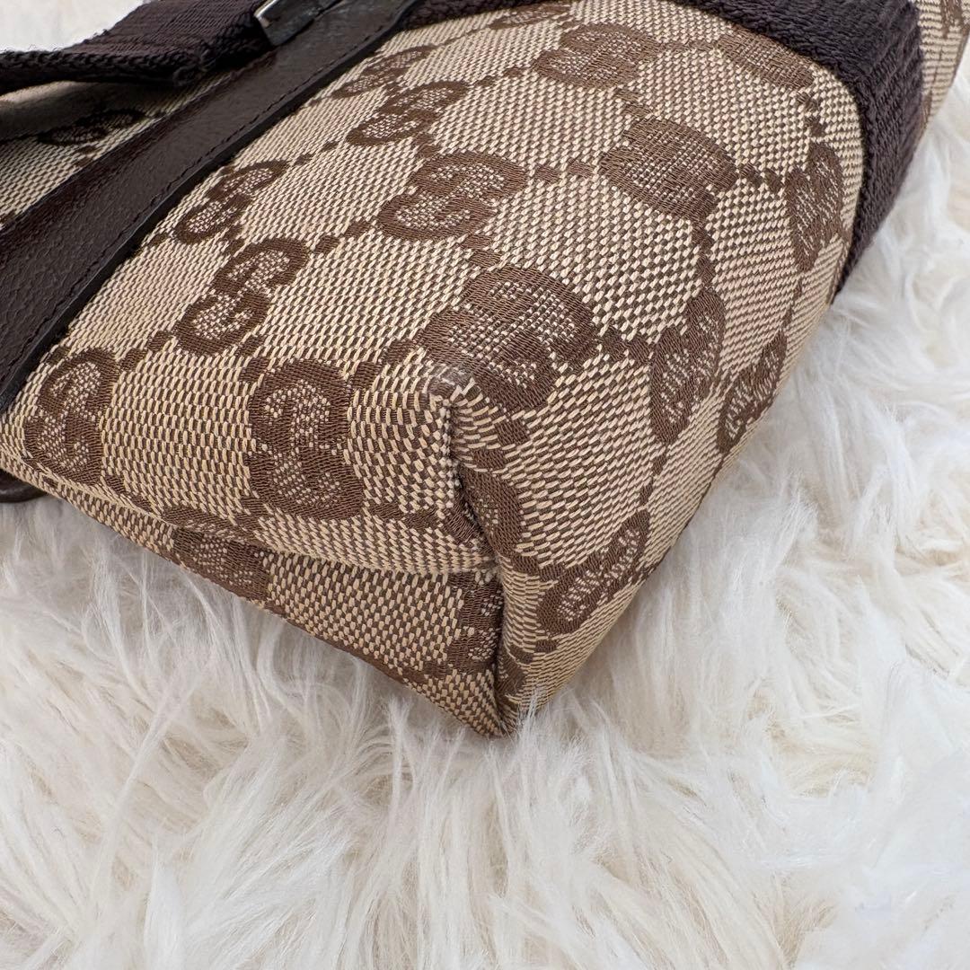 美品✨GUCCI グッチ ウエストバッグ ウエストポーチ GGキャンバス