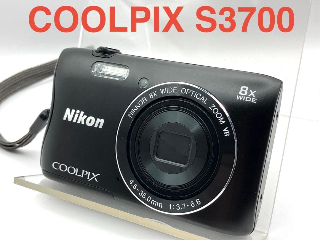 Nikon COOLPIX S3700 コンパクトデジタルカメラ