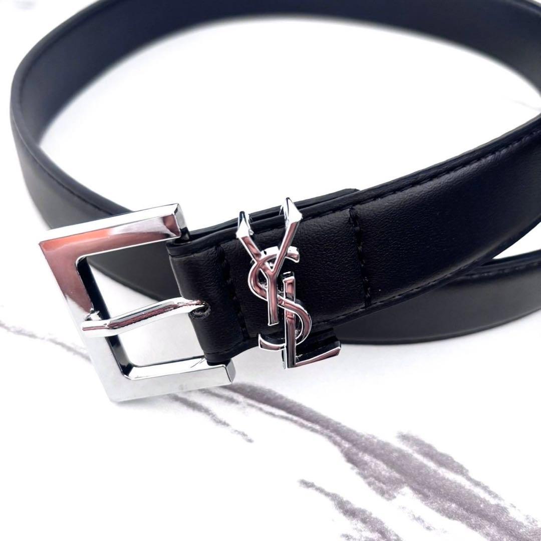 YSL シルバー ベルト 激安