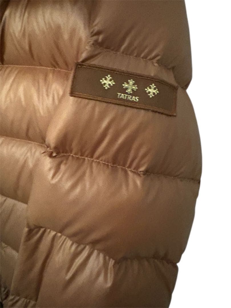 TATRAS ブラウン ダウンジャケット フード付き
