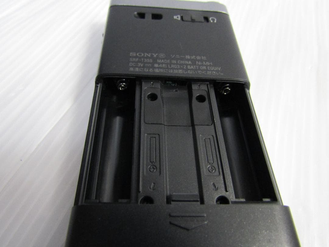A3501SONY　 FM AM ポケットラジオ SRF-T355