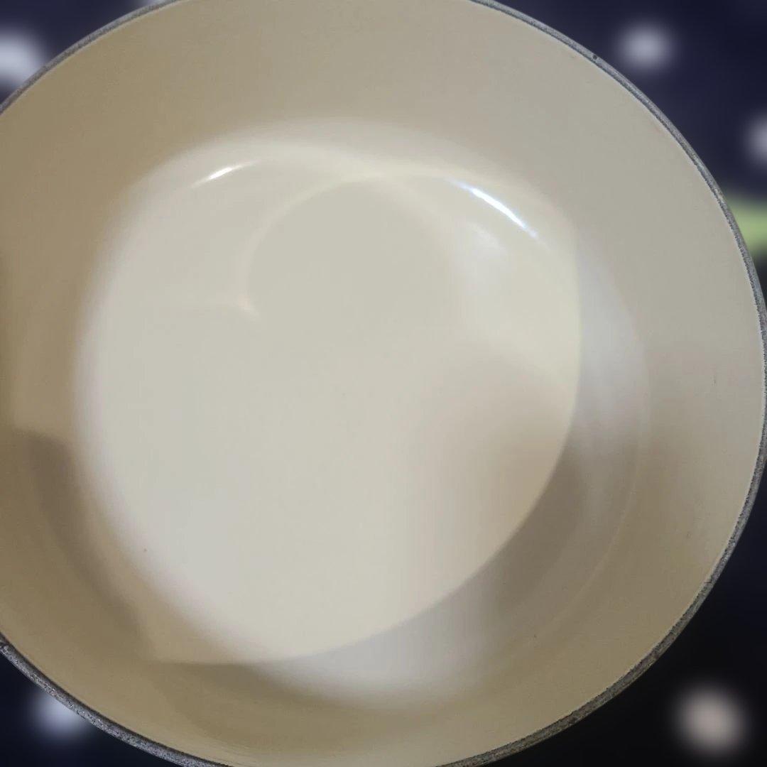 ル・クルーゼ　 LE CREUSET　両手鍋　ライムグリーン 24cm