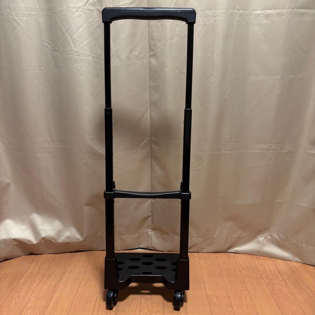 【極美品】SWANY キャリーバッグ モノグラムライン エナメル 4輪キャスター