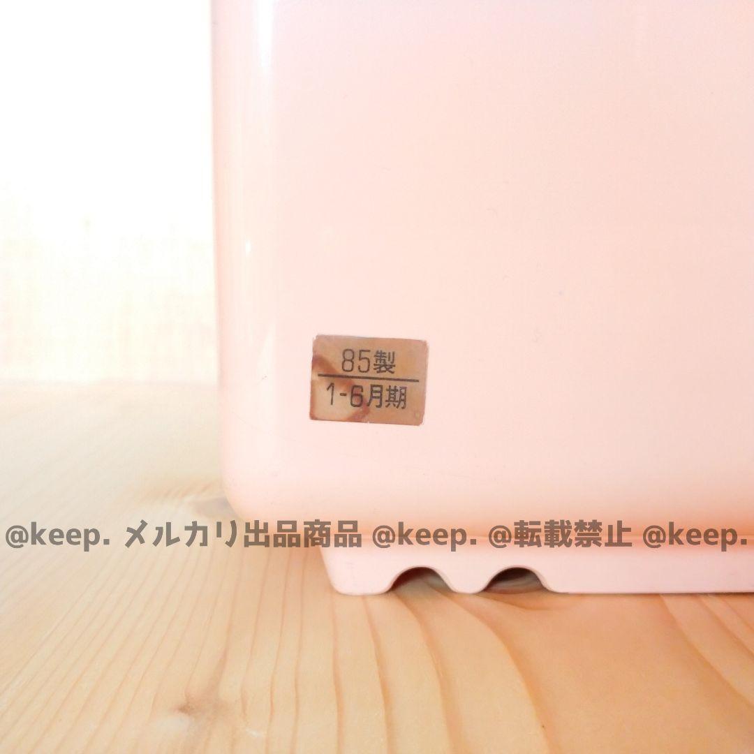 動作確認〇 TOSHIBA 東芝 ブラウン管 カラー テレビ ピンク 10インチ