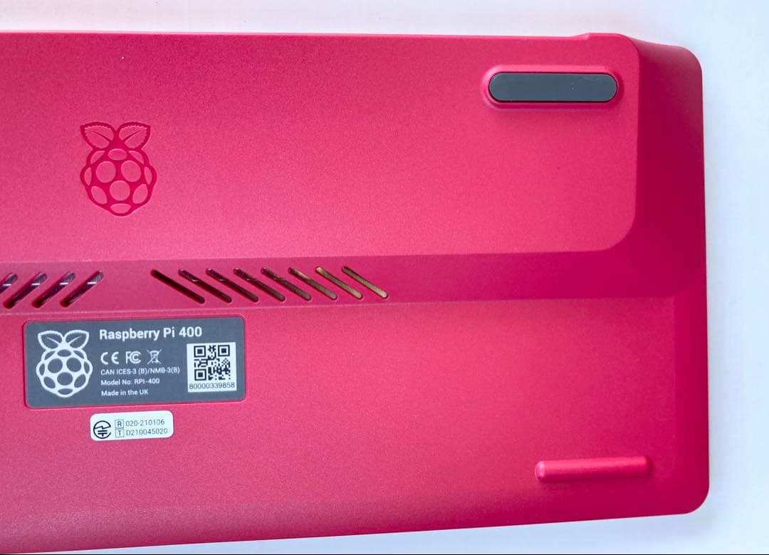 (未使用に近い)Raspberry Pi 400