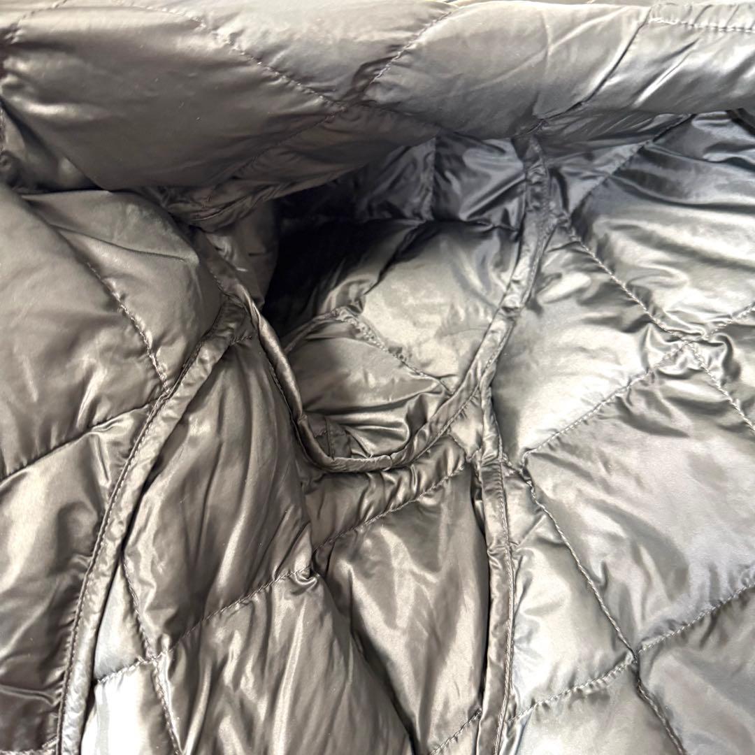 モンベル スペリオ ダウントラベルコート ロングダウン ブラック M 薄手軽量