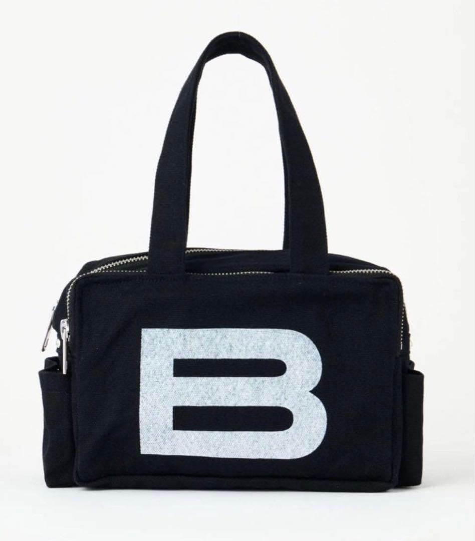 ラスト beeden MINI B LOGO BAG BLACK