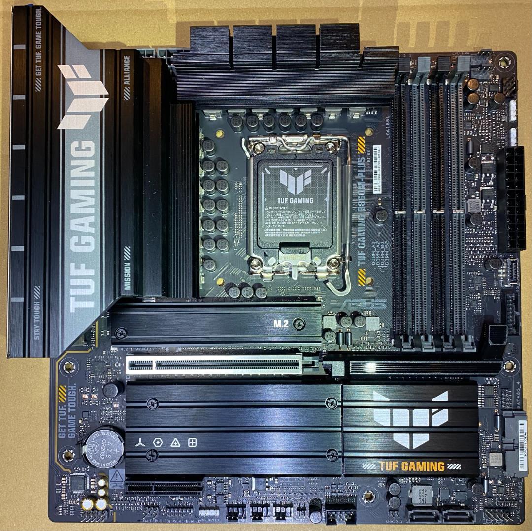 ASUS TUF GAMING B860M-PLUS マザーボード