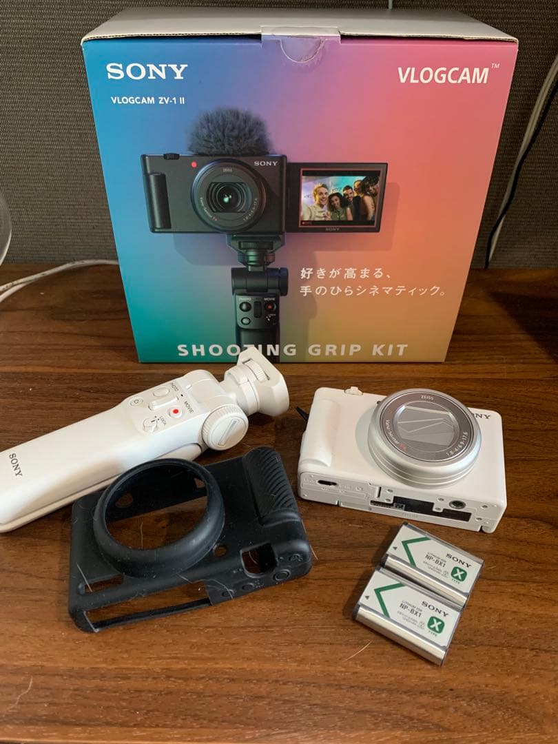 値下げ中SONY VLOGCAM ZV-1M2シューティンググリップキットセット