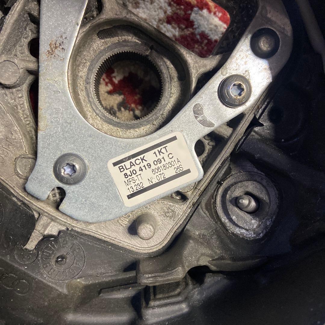 アウディ　純正　パドルシフト付ハンドル