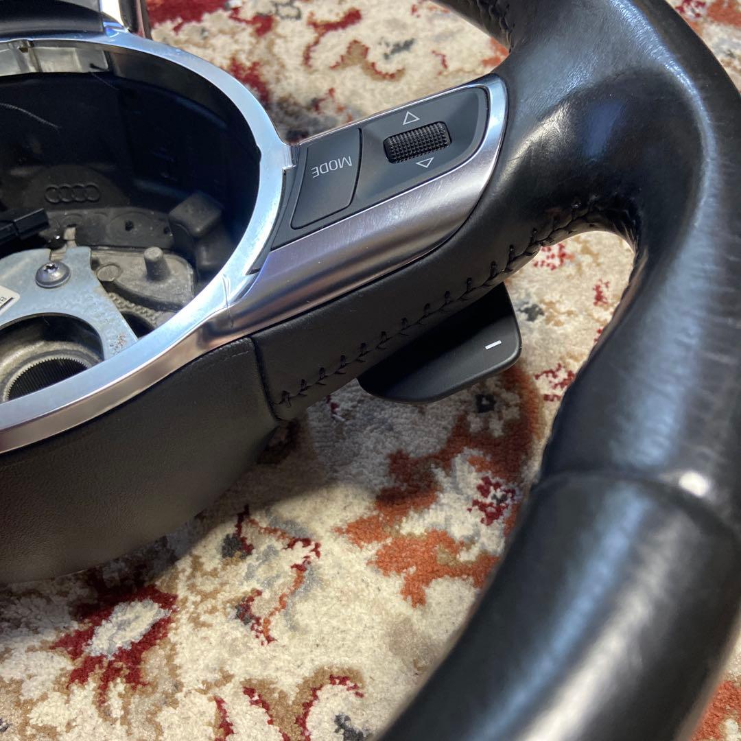 アウディ　純正　パドルシフト付ハンドル