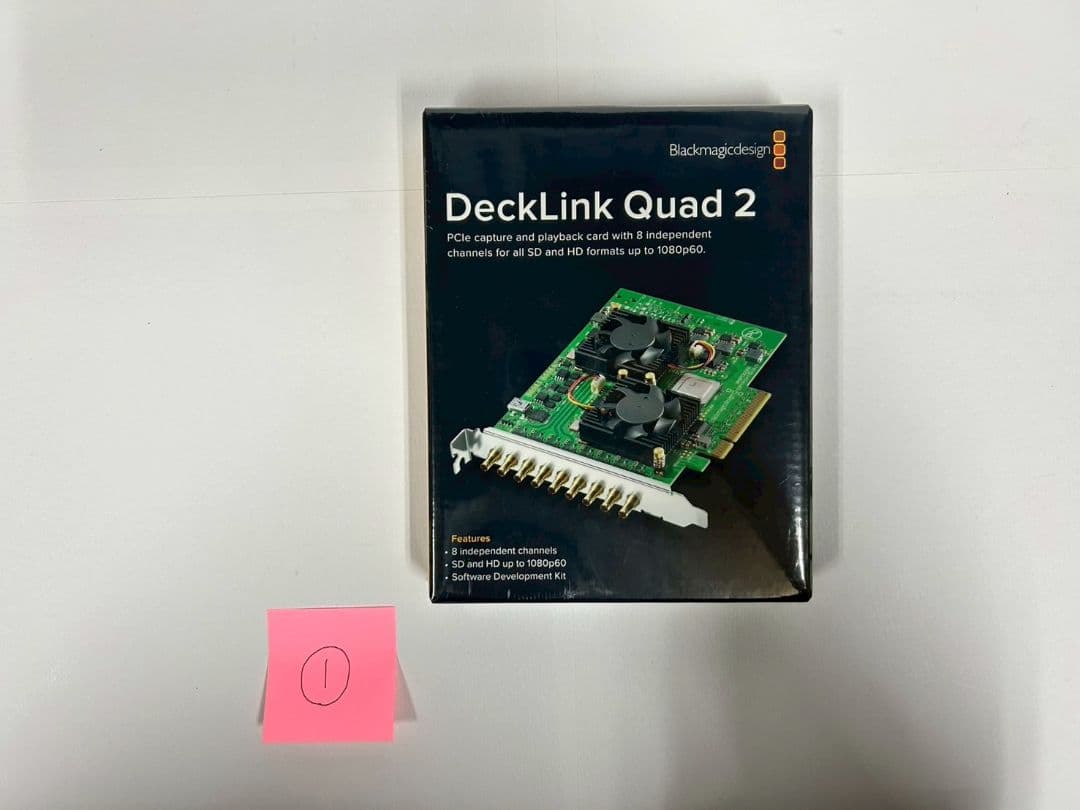 【新品未使用】①DeckLink Quad 2