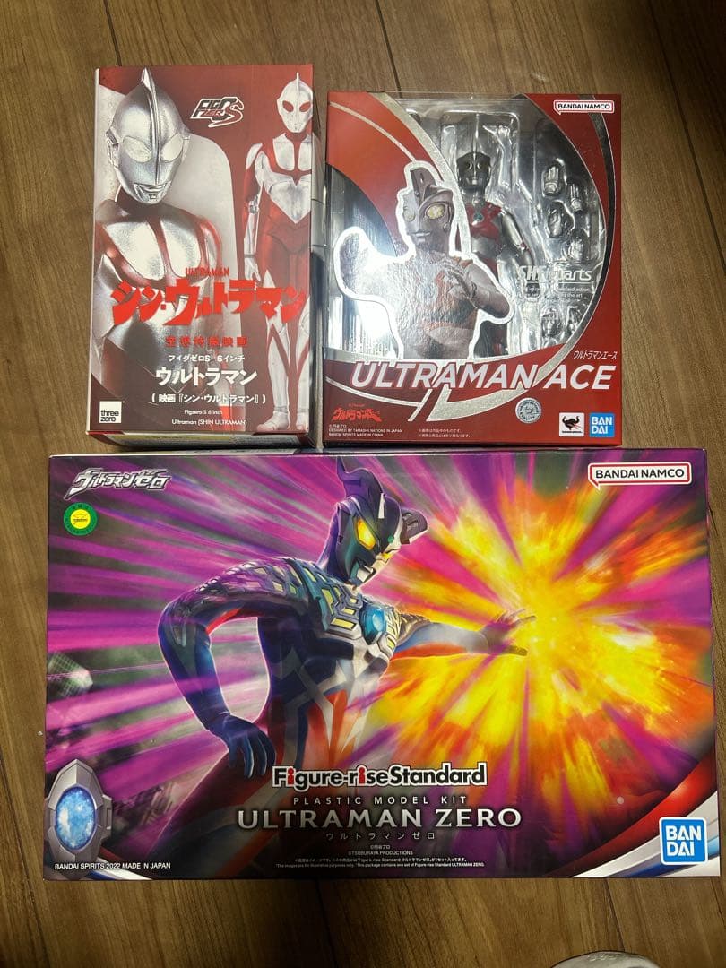 ウルトラマンフィギュア3点セット