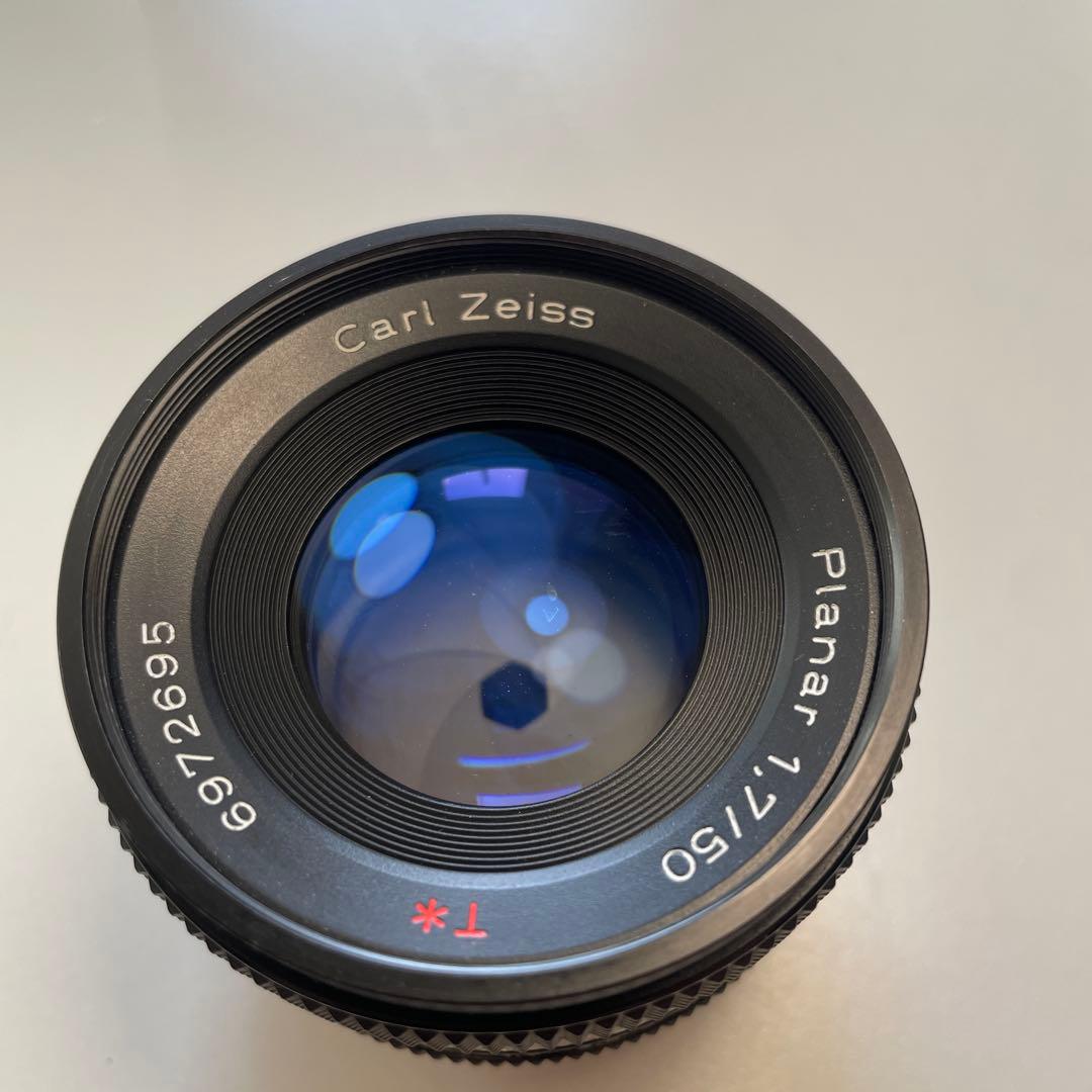 レンズ(単焦点) Carl Zeiss contax Planar 50mm f1.7