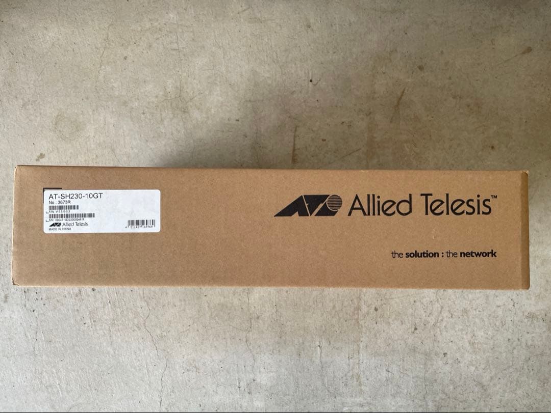 8ポートスイッチングハブ　AT-SH230-10GT 新品　アライドテレシス