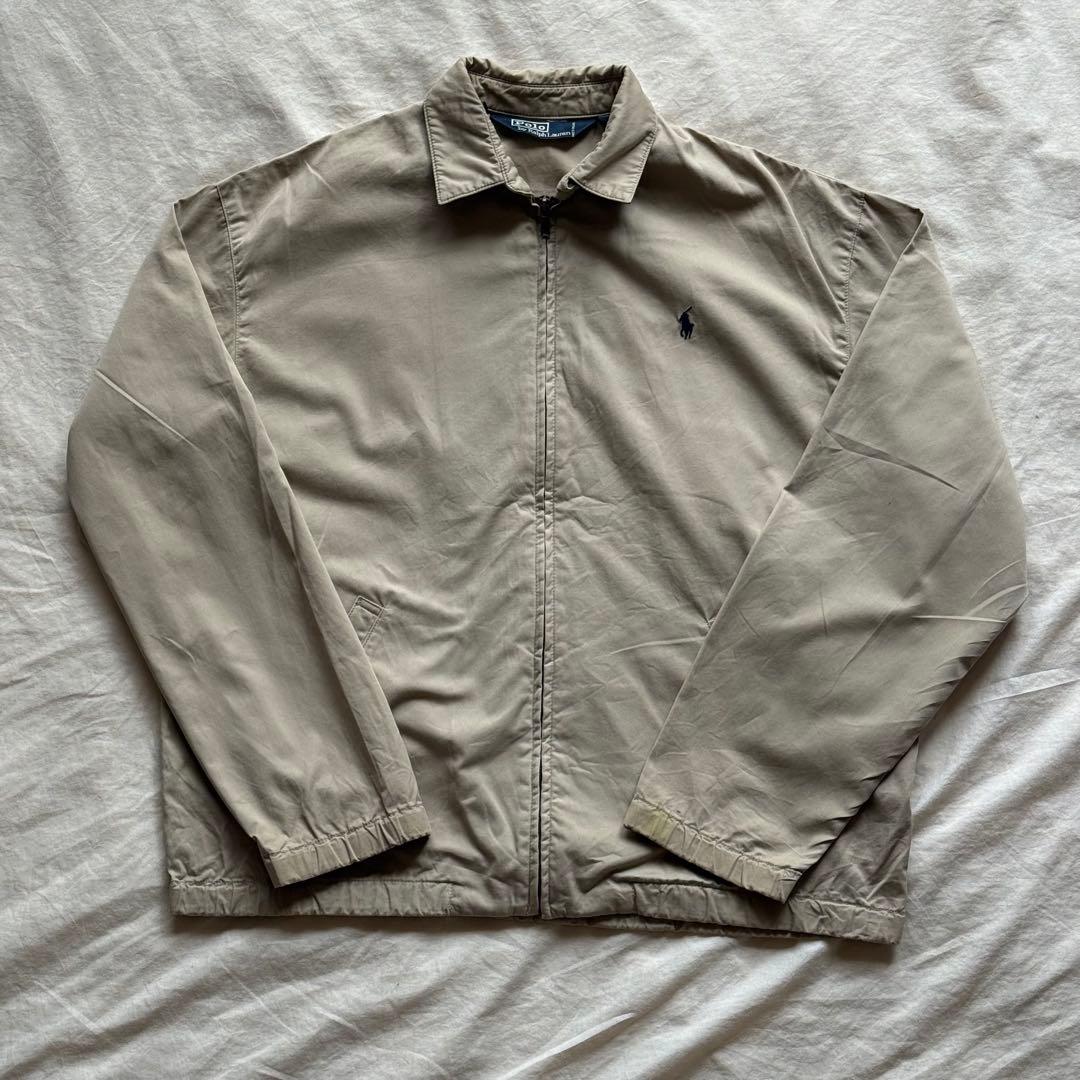 【90s】Polo by Ralph Lauren スイングトップ ベージュ