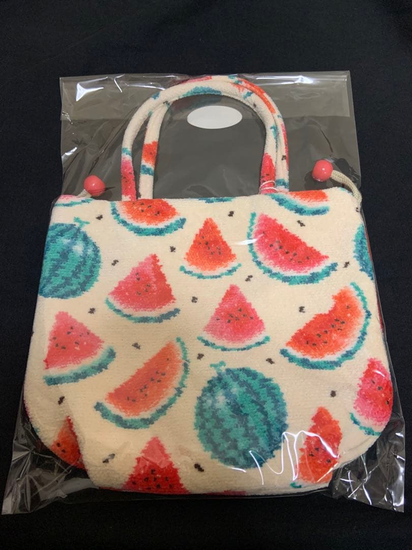 フェイラー スイカ ドット 巾着バッグ