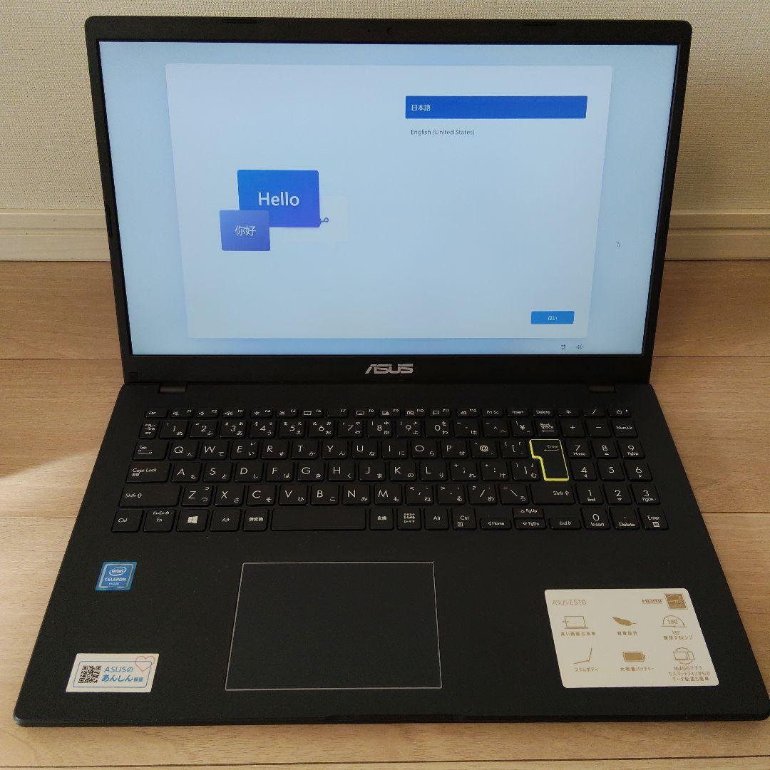 Windowsノート本体 ASUS E510MA-EJ934WS