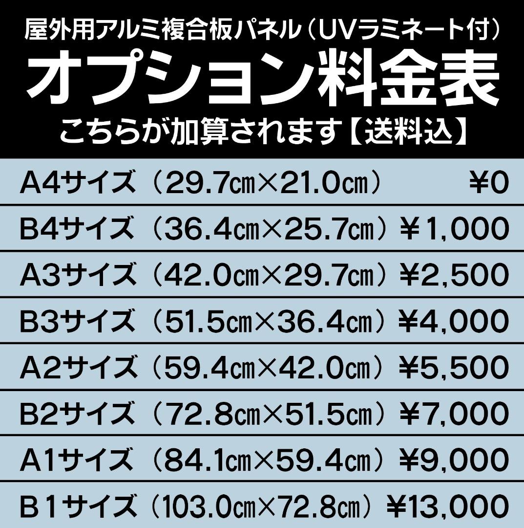 Miho✦68✦ショップ様用看板制作✦A1サイズ