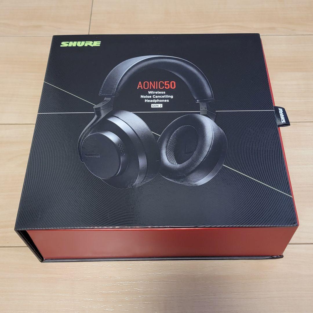 ヘッドホン SHURE AONIC 50 Gen 2 SBH50G2-BK-J