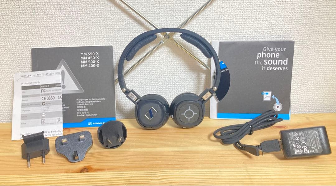 ☆ Sennheiser ゼンハイザー MM-450X ノイキャン ヘッドホン