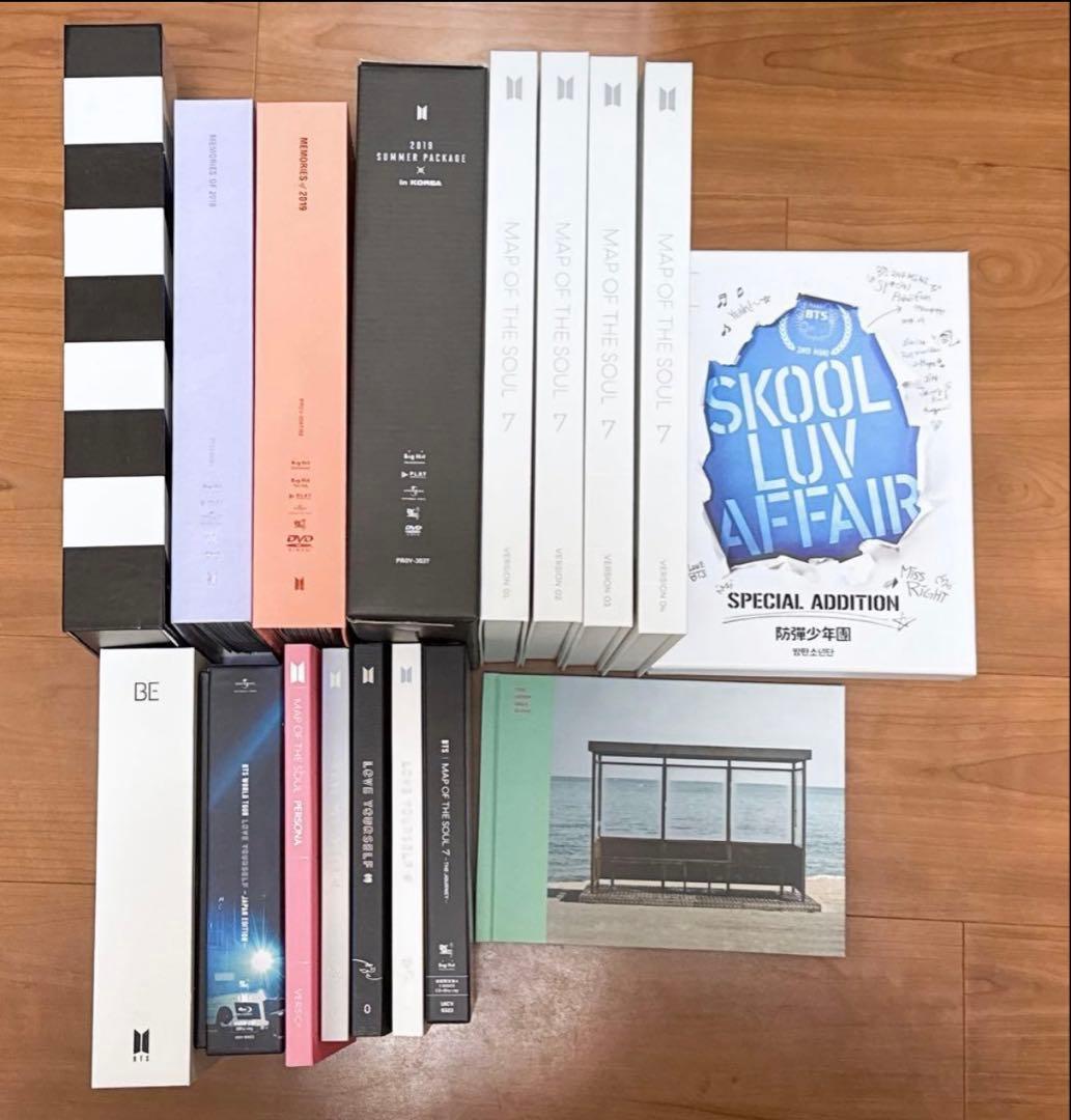 BTS アルバム CD DVD Blu-ray まとめ売り