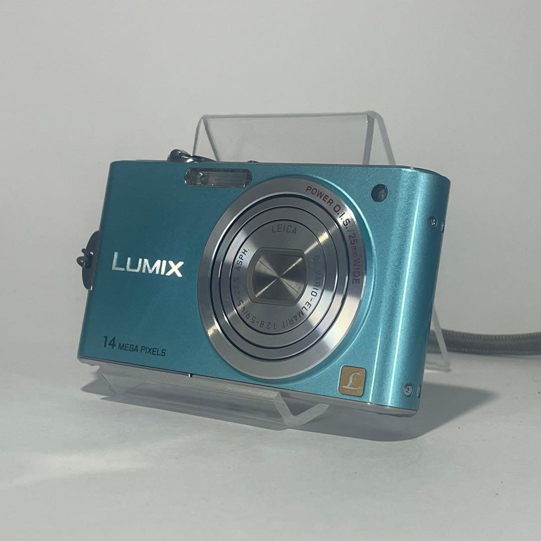 【美品】Panasonic LUMIX DMC-FX66 ブルー