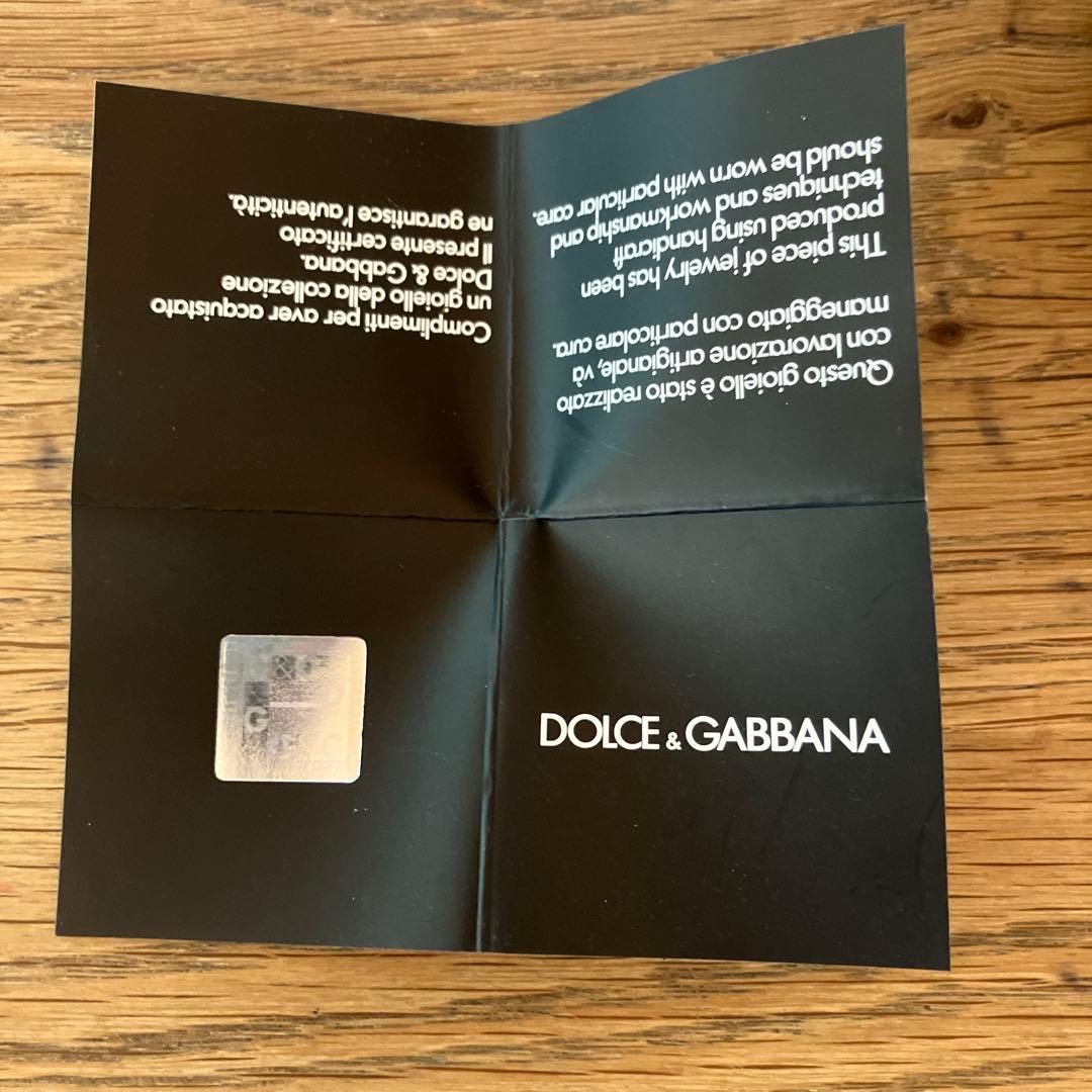 ドルチェ＆ガッバーナ　DOLCE＆GABBANA　ロザリオ　ネックレス　クロス