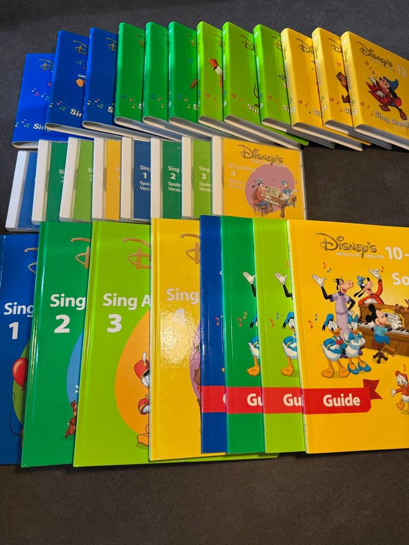 2014年購入　ディズニー英語システム　シングアロングセット（使用感あり）