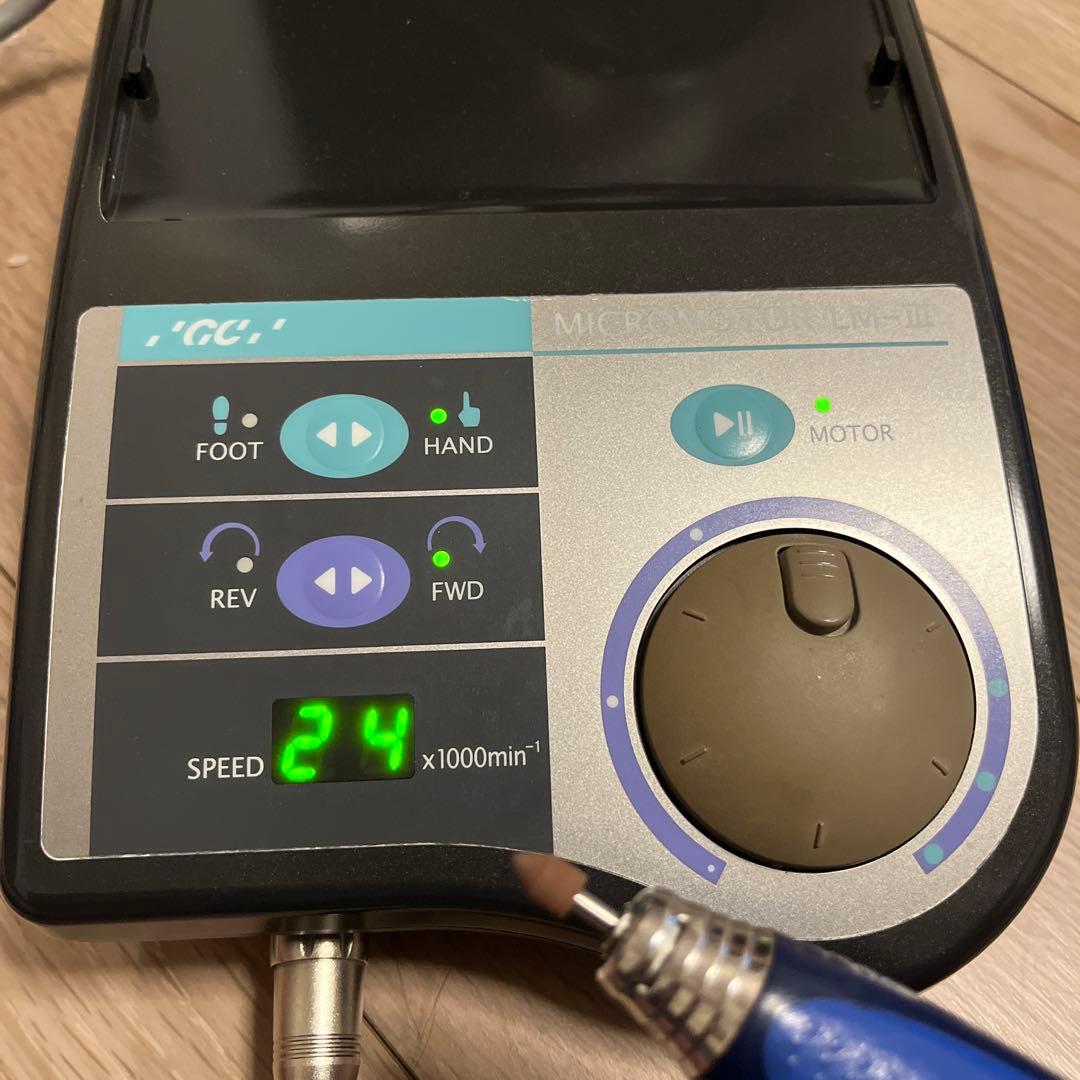 美品　MICROMOTOR LM-III NSKハンドピース付き