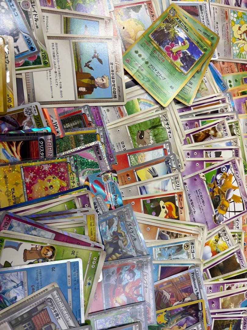 ポケモンカード　引退品　まとめ売り　大量　旧裏　昔のカードなど　100サイズ