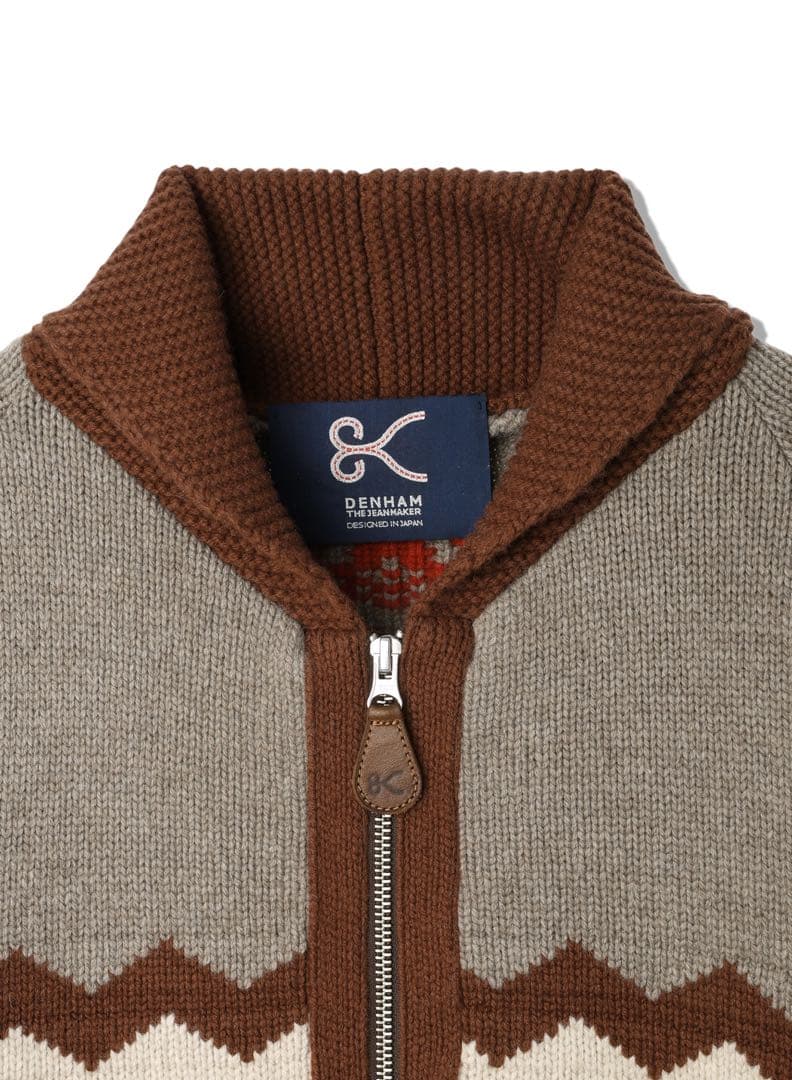 完売品 DENHAM 25aw a IN U STORY KNIT カウチン