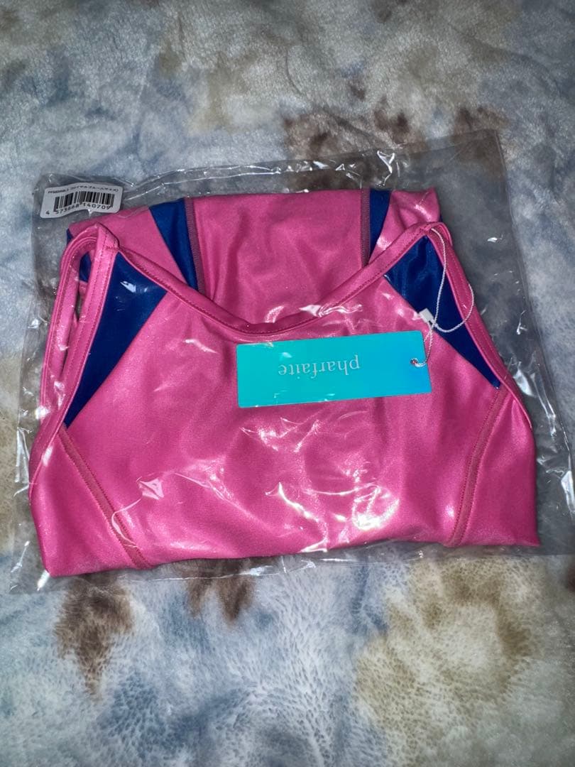 S*様 【PHARFAITE】バイカラースクールスイムウェア ロイヤルブルー（限