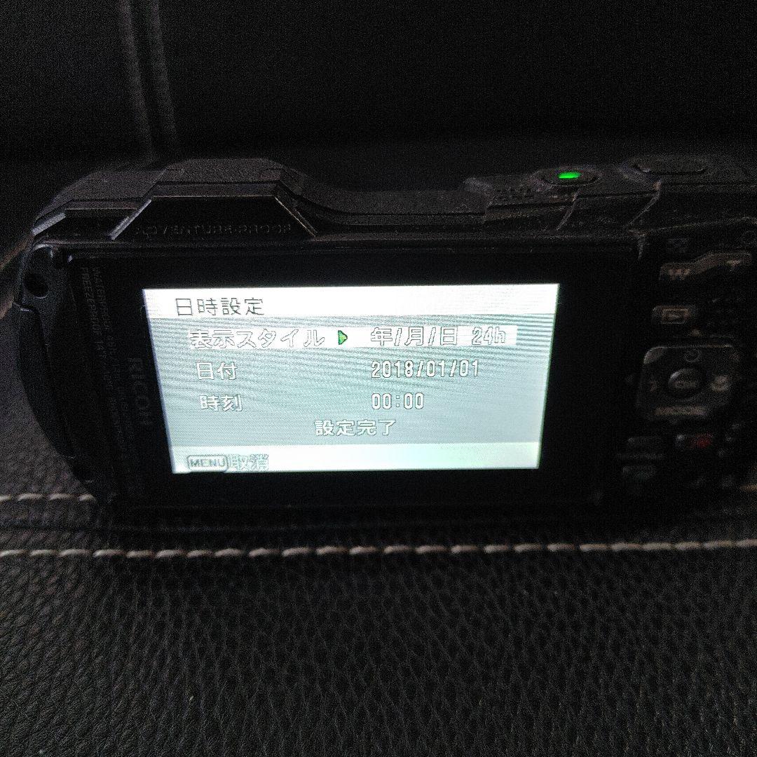 RICOH WG-60 ブラック 【動作確認済】防水・耐衝撃 デジタルカメラ