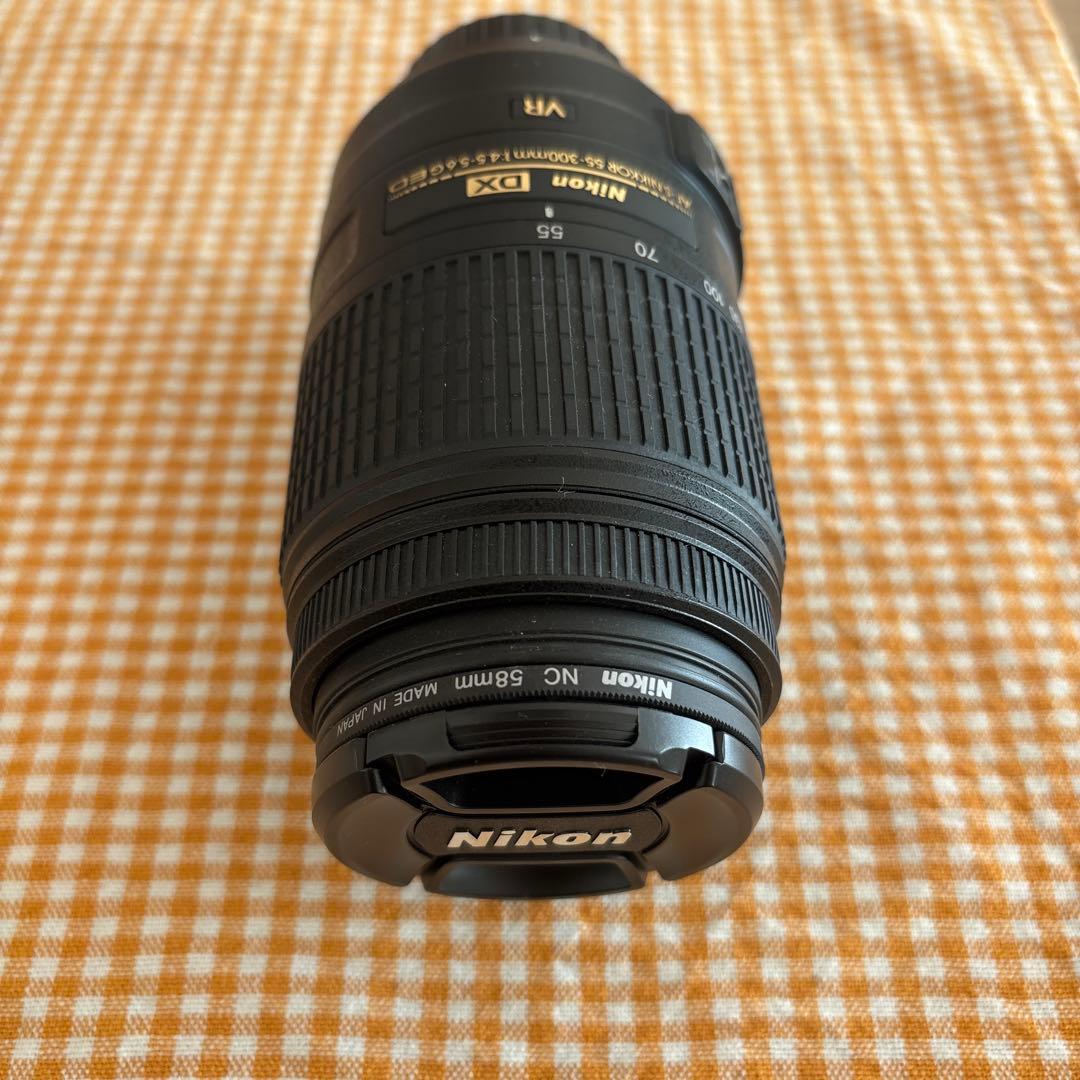 Nikon AF-S NIKKOR 55-300mm VR レンズ美品