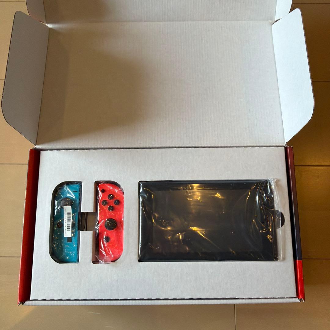 Nintendo Switch 本体 青とオレンジ ジョイコン付き