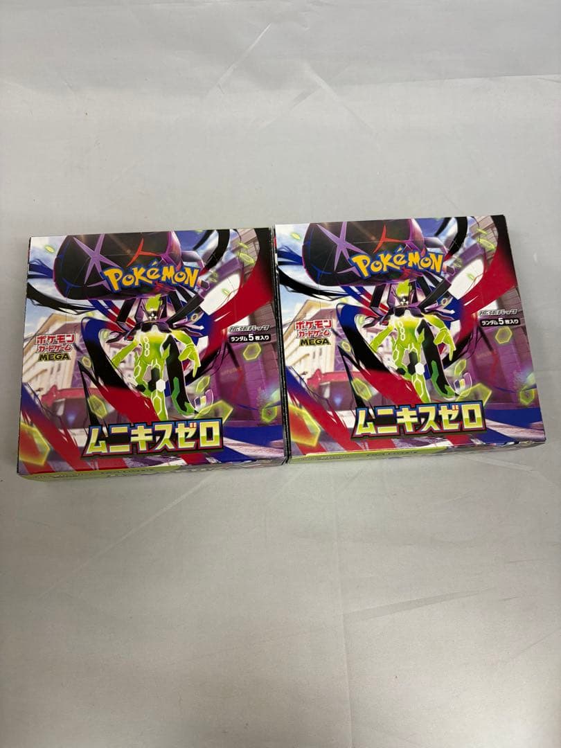 ポケモンカードゲーム ムニキスゼロ 2box シュリンクなし